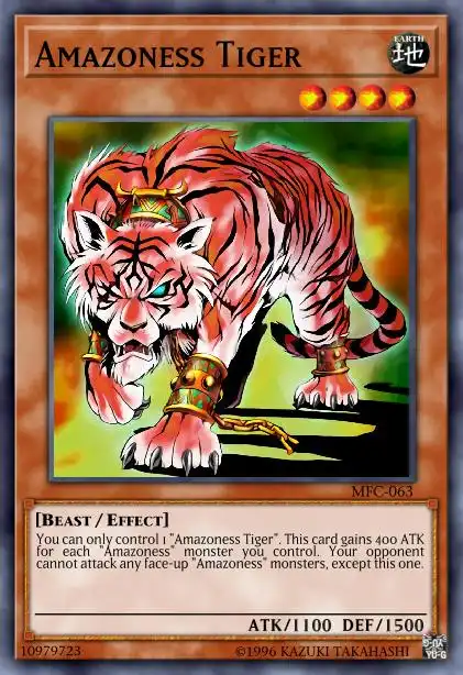 Edison Rulings for Amazoness Tiger
